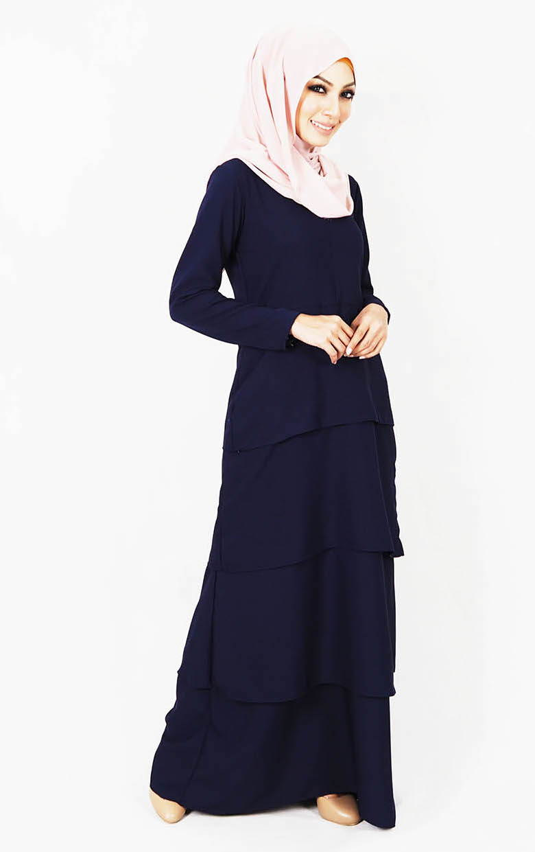 SW5001 Fashion Jubah (Plus Size) Navy
