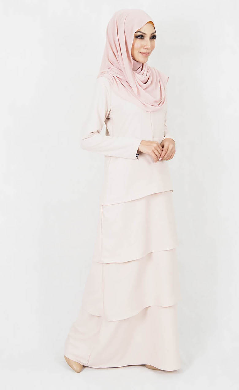 SW5001 Fashion Jubah (Plus Size) Peach
