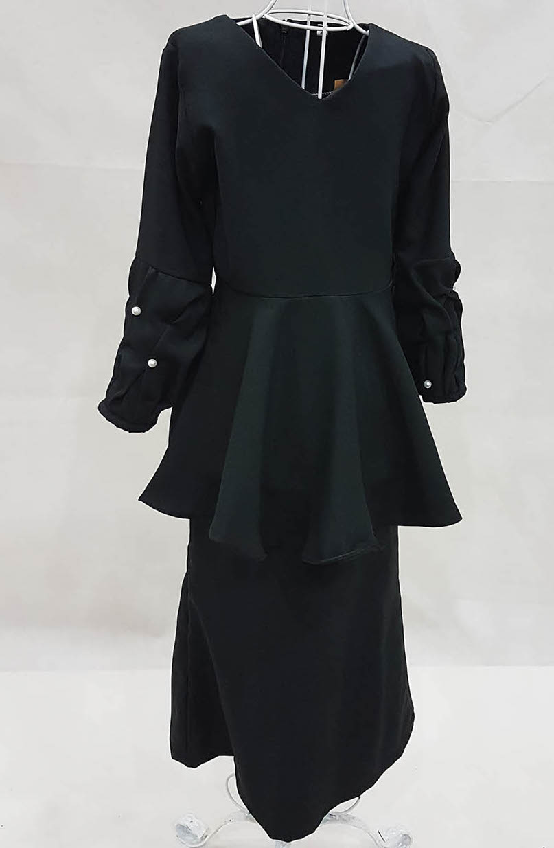 SW5003 Kid's Baju Kurung Black