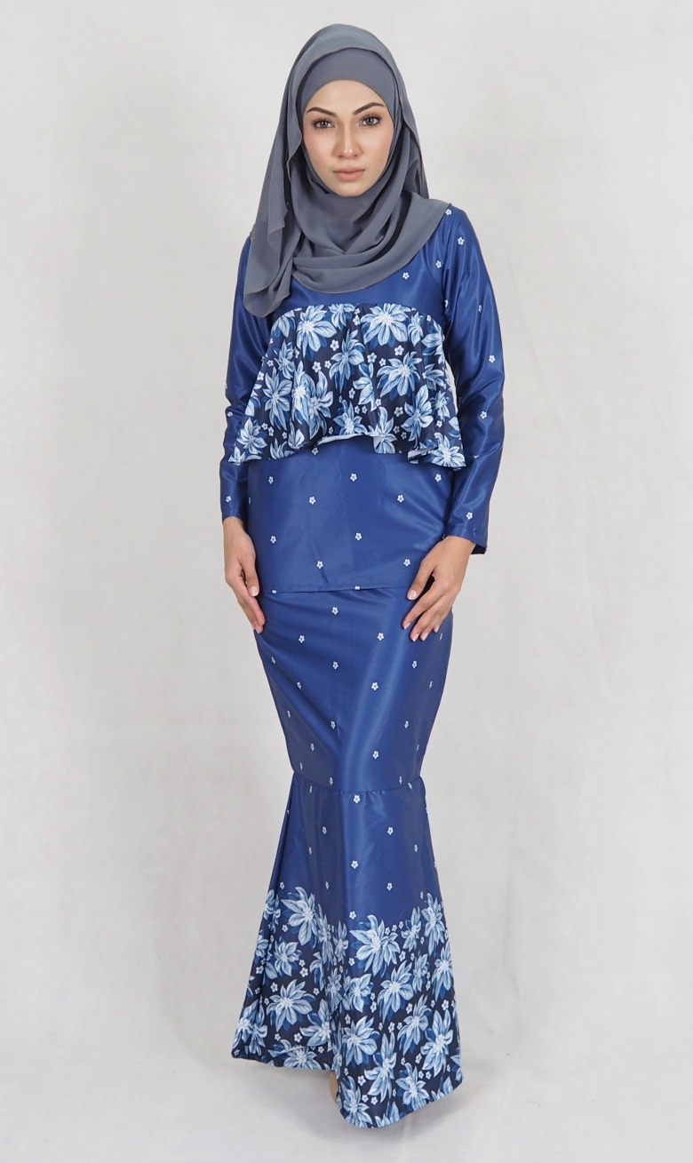SW5004 Baju Kurung (Maternity) Blue