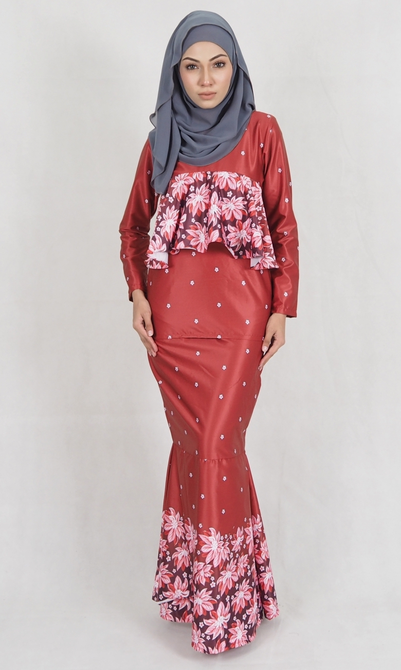 SW5004 Baju Kurung (Maternity) Maroon