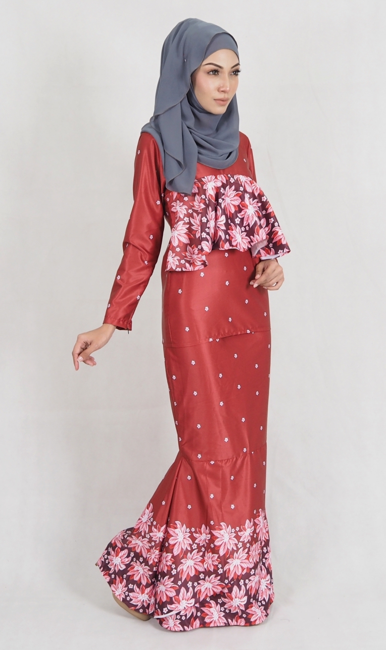 SW5004 Baju Kurung (Maternity) Maroon