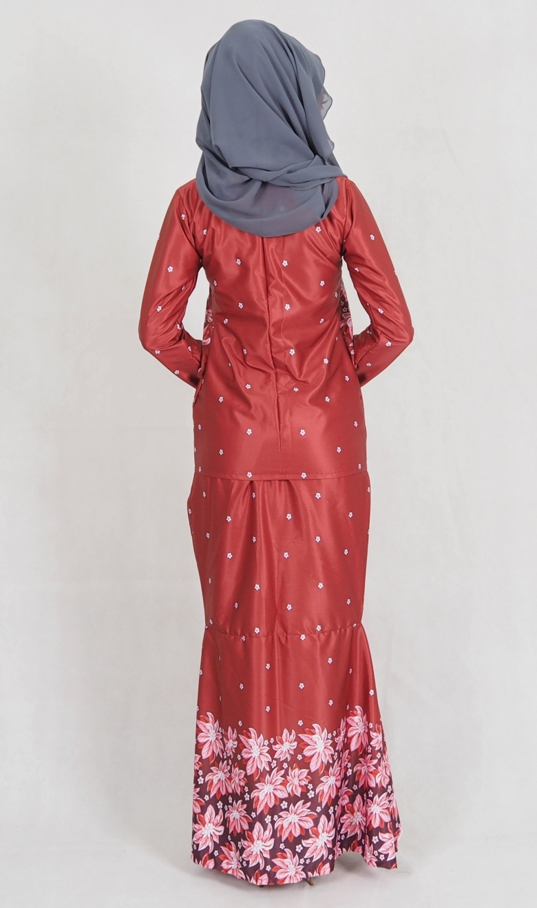 SW5004 Baju Kurung (Maternity) Maroon