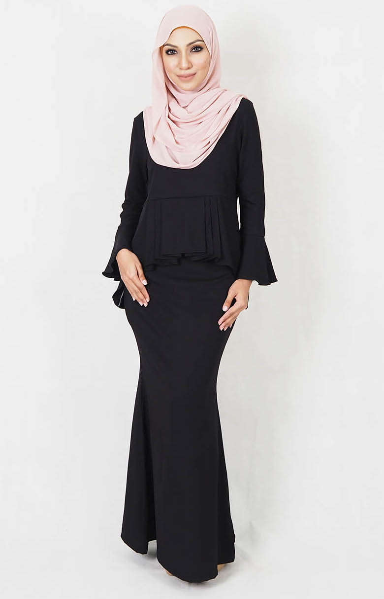 SW5007 Baju Kurung (Maternity) Black