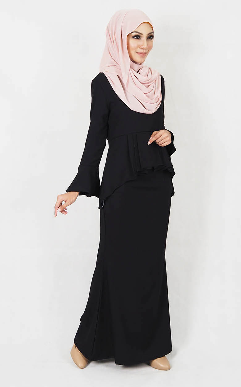 SW5007 Baju Kurung (Maternity) Black