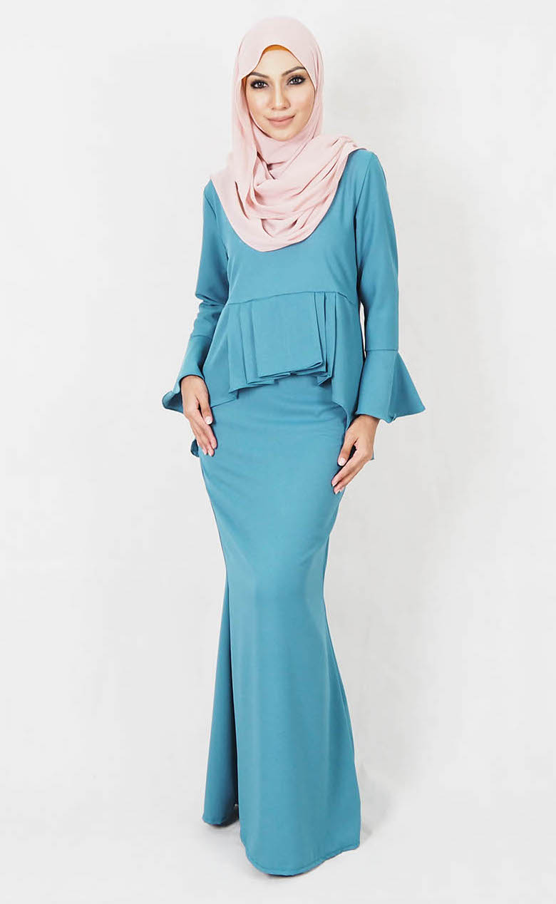 SW5007 Baju Kurung (Maternity) Dark Green