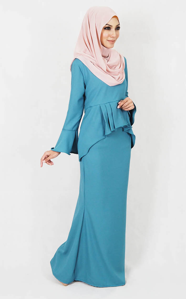 SW5007 Baju Kurung (Maternity) Dark Green
