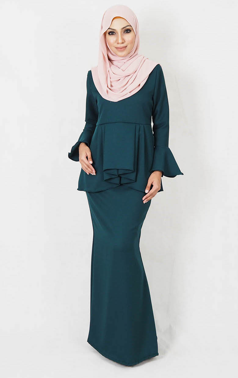 SW5007 Baju Kurung (Maternity) Emerald Green