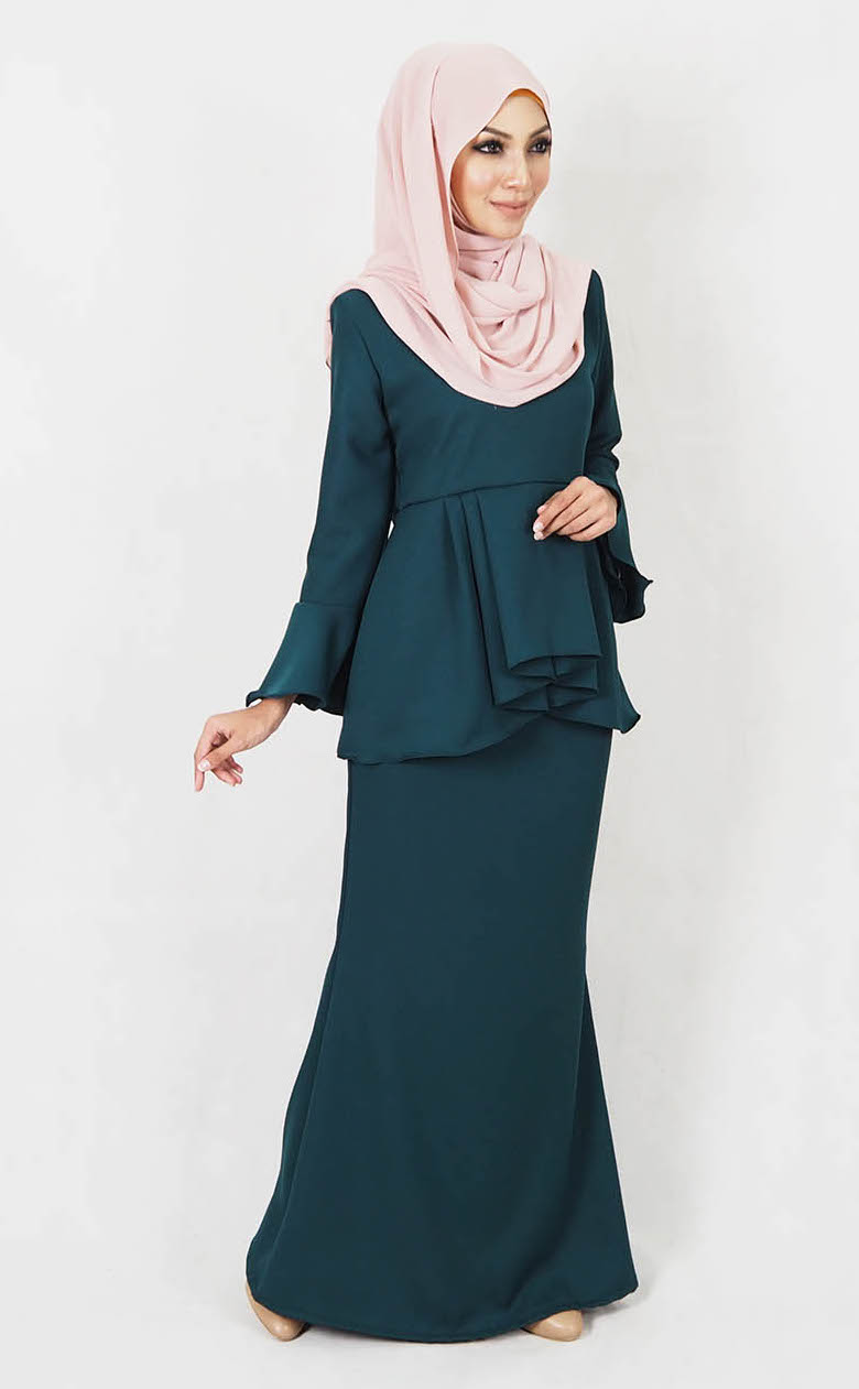 SW5007 Baju Kurung (Maternity) Emerald Green
