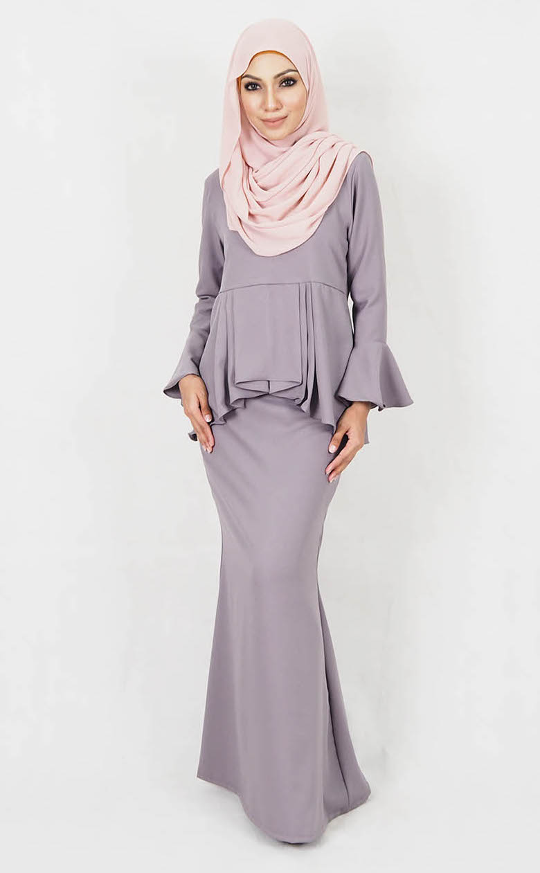 SW5007 Baju Kurung (Maternity) Grey