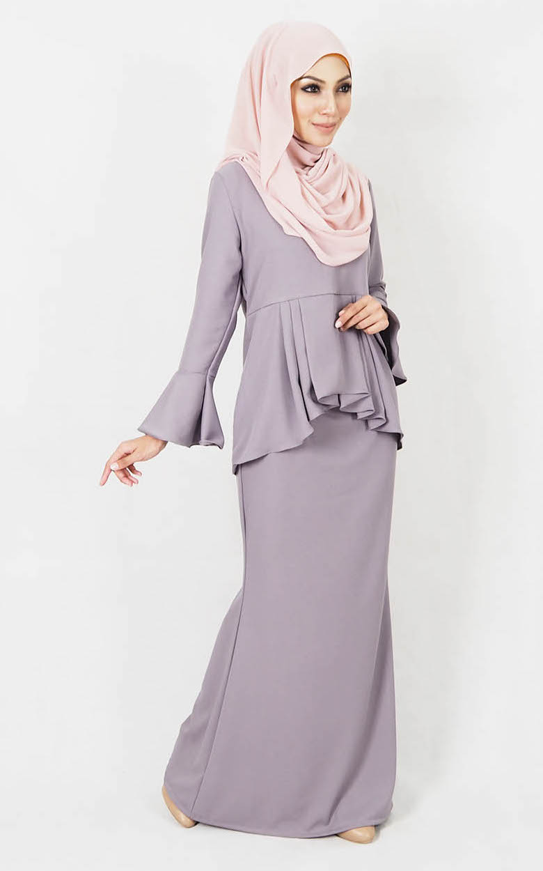 SW5007 Baju Kurung (Maternity) Grey