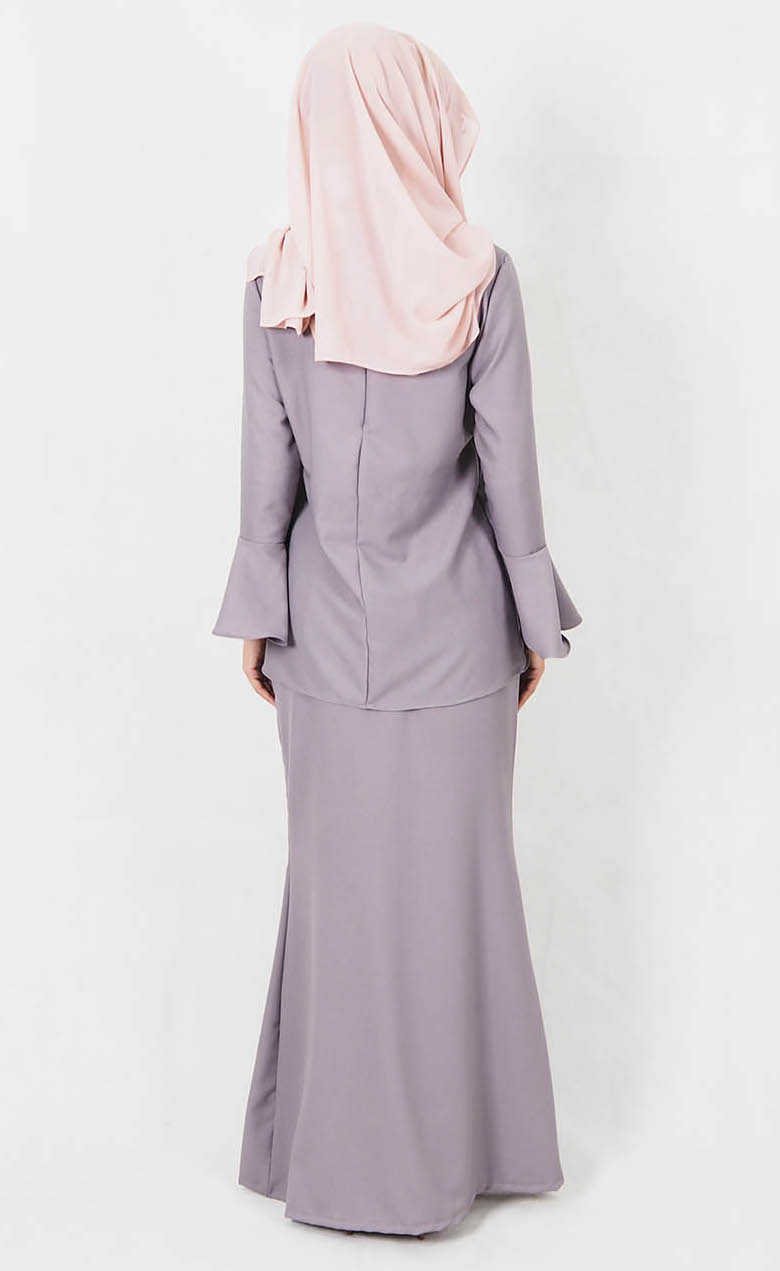 SW5007 Baju Kurung (Maternity) Grey