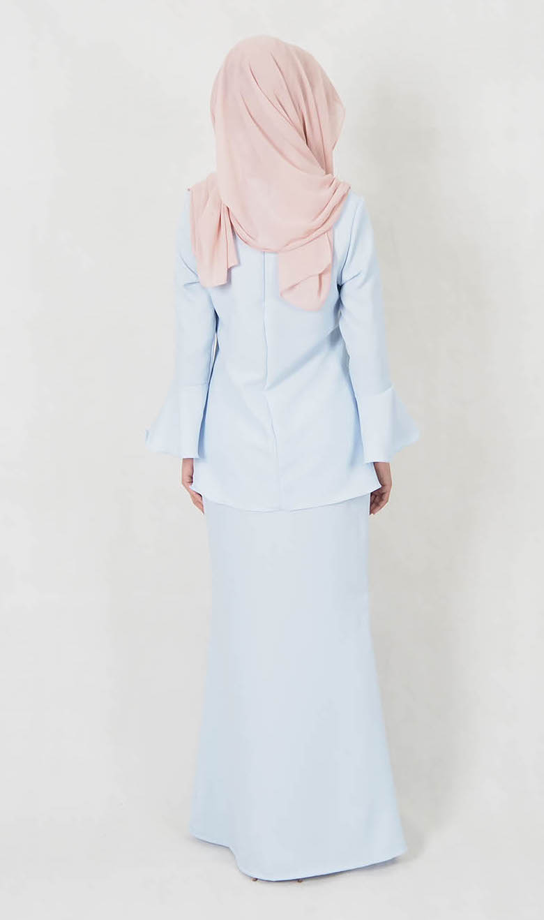 SW5007 Baju Kurung (Maternity) Light Blue