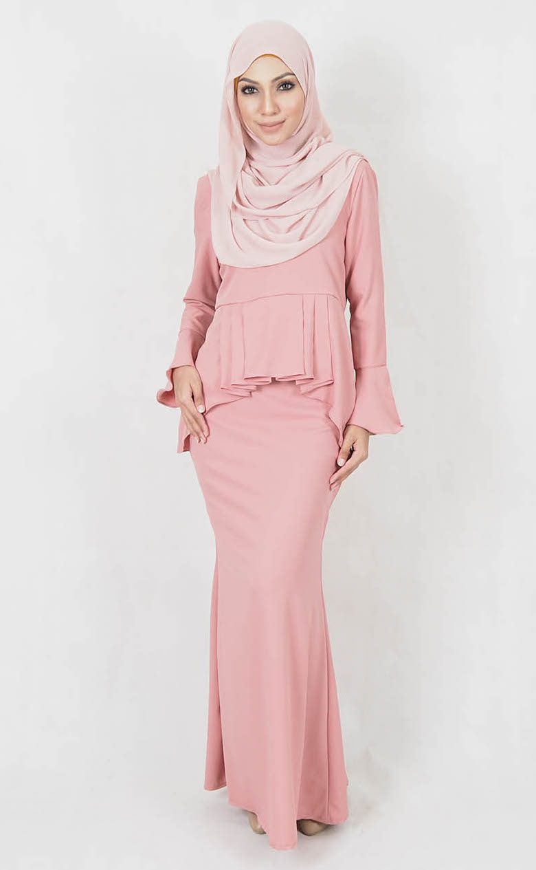 SW5007 Baju Kurung (Maternity) Pink