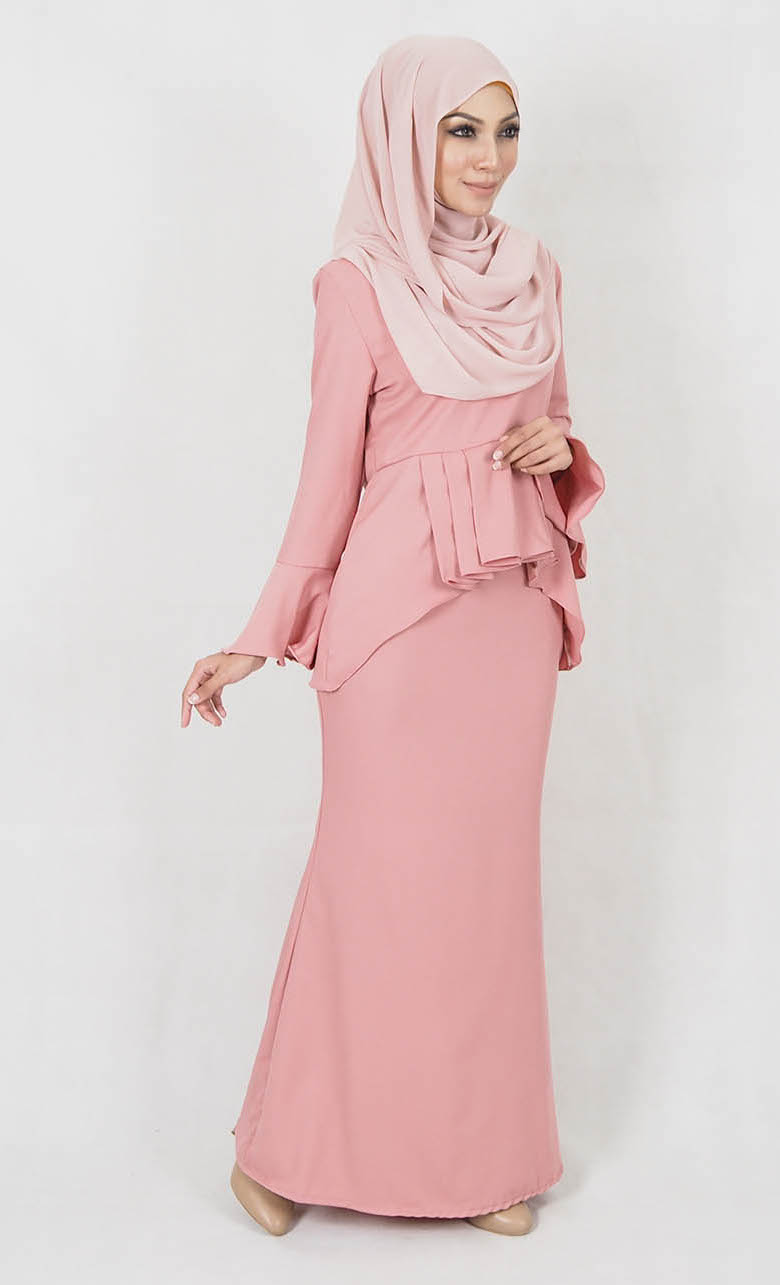 SW5007 Baju Kurung (Maternity) Pink