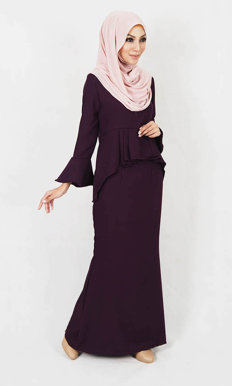 SW5007 Baju Kurung (Maternity) Purple