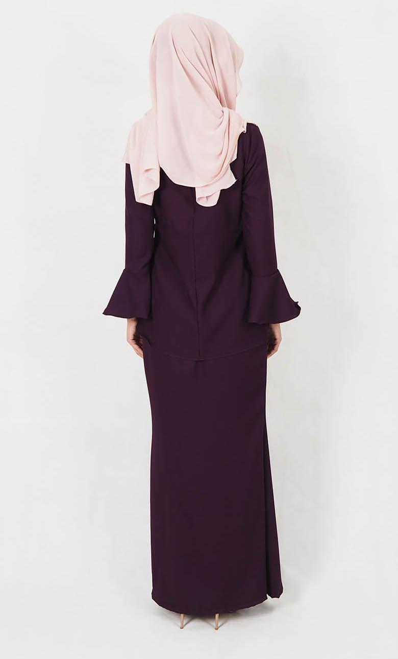 SW5007 Baju Kurung (Maternity) Purple
