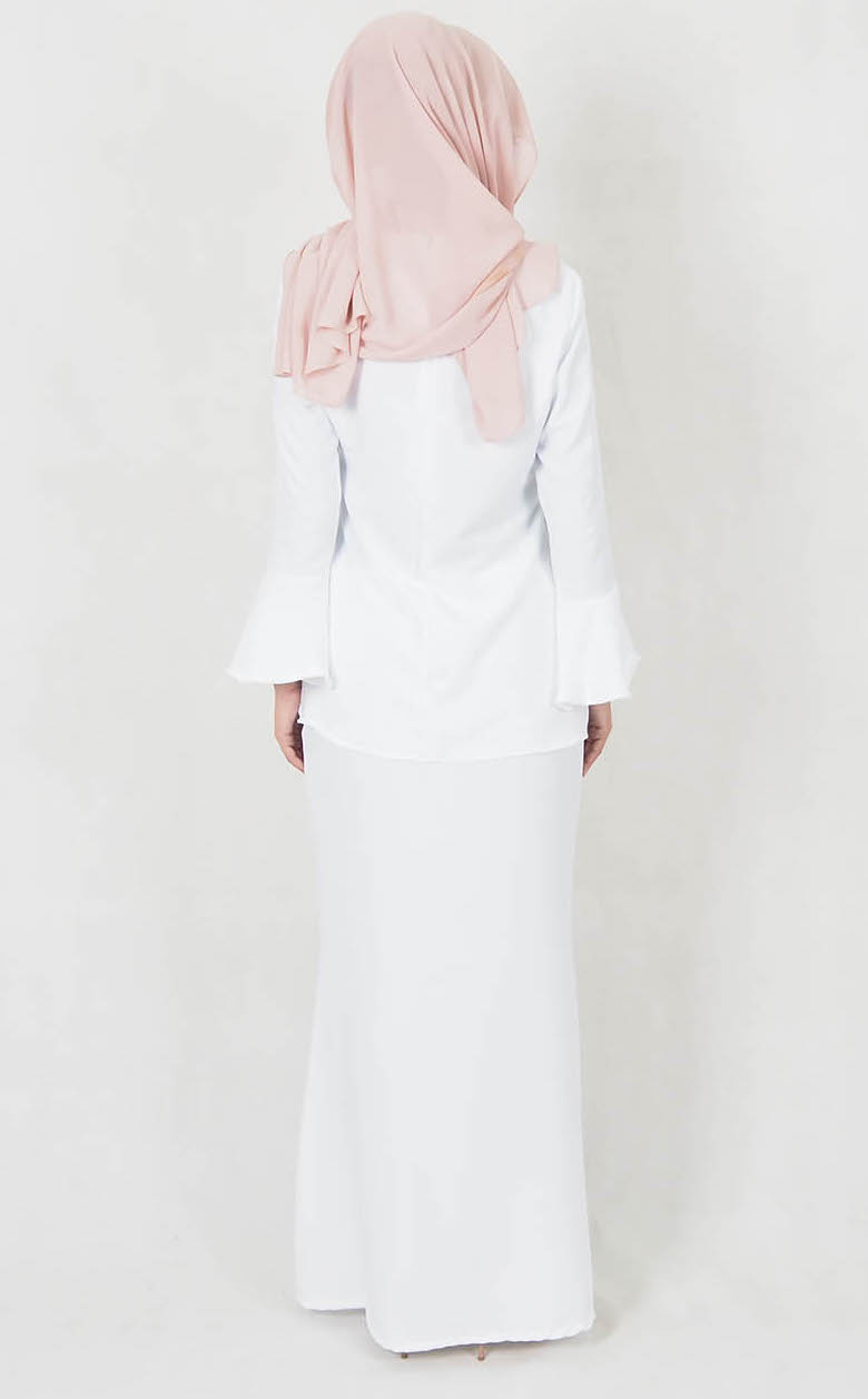 SW5007 Baju Kurung (Maternity) White