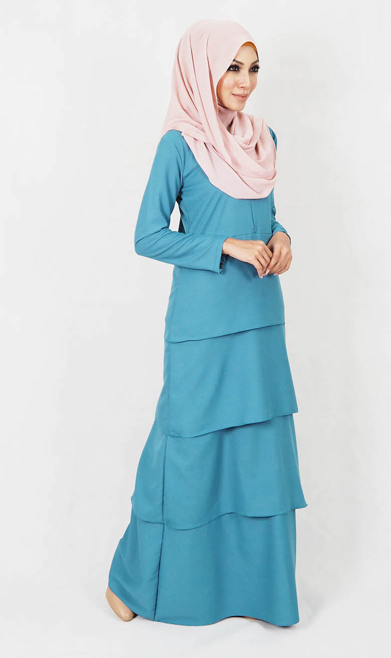 SW5008 Stylish Jubah (Maternity) Dark Green