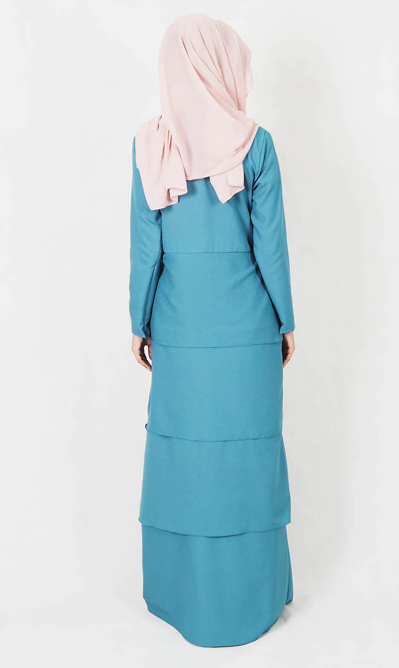 SW5008 Stylish Jubah (Maternity) Dark Green