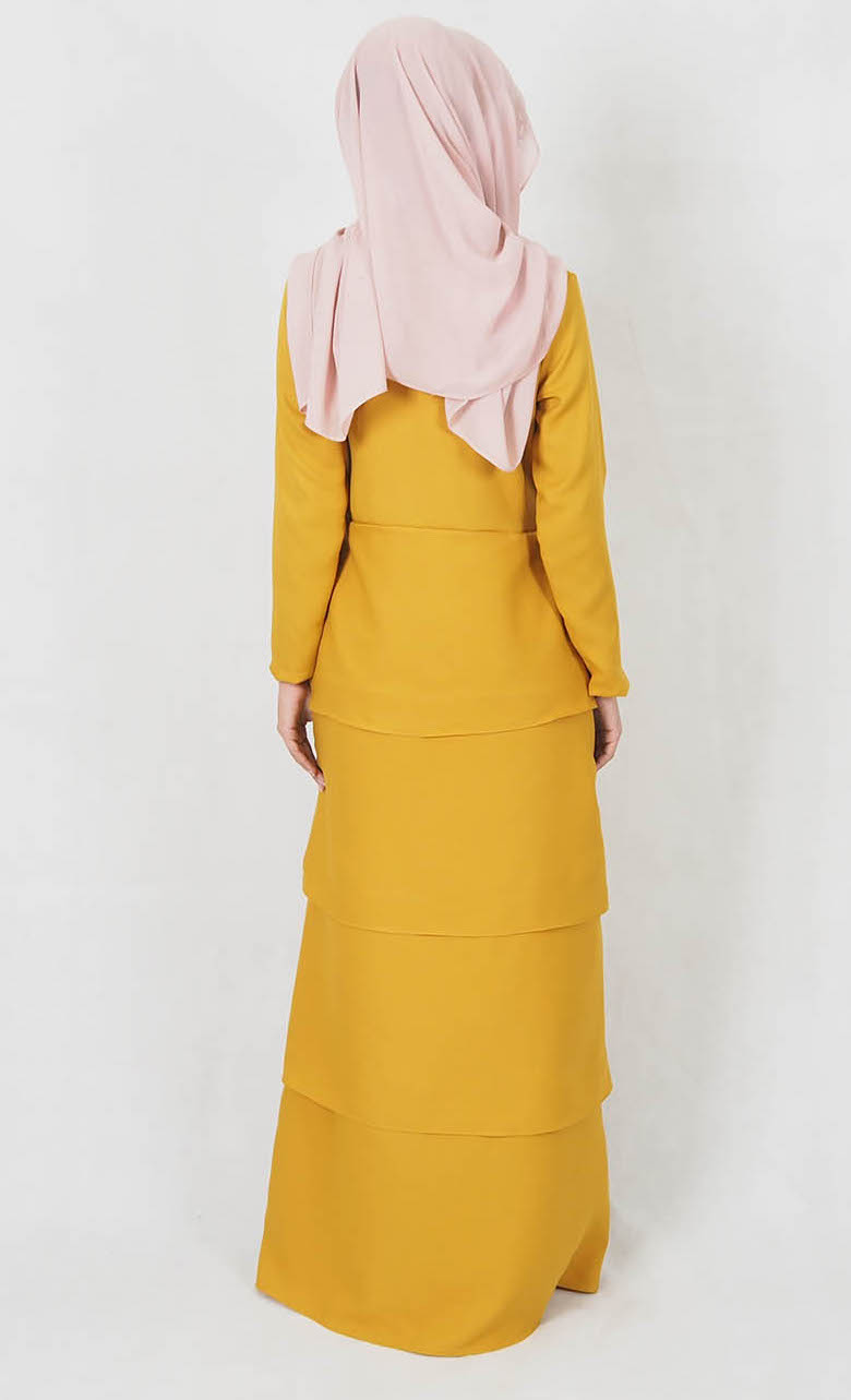 SW5008 Stylish Jubah (Maternity) Mustard