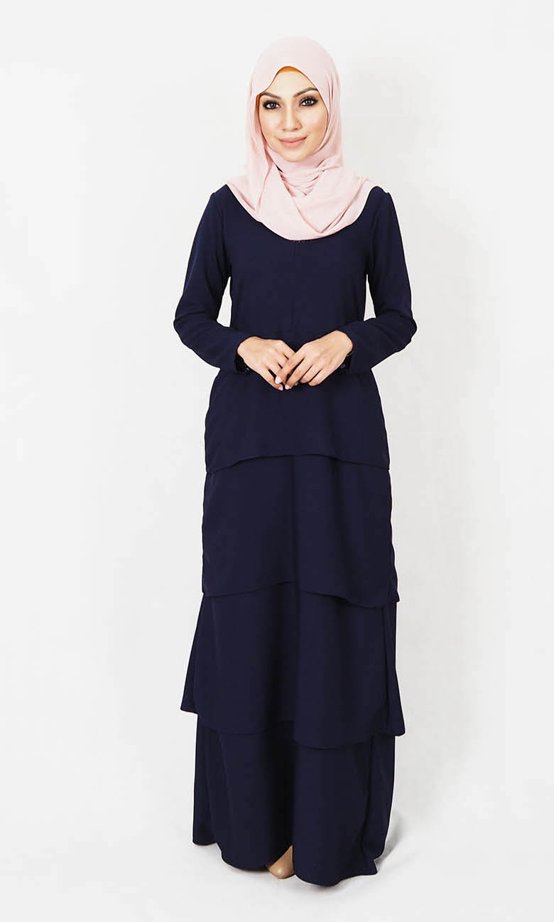 SW5008 Stylish Jubah (Maternity) Navy