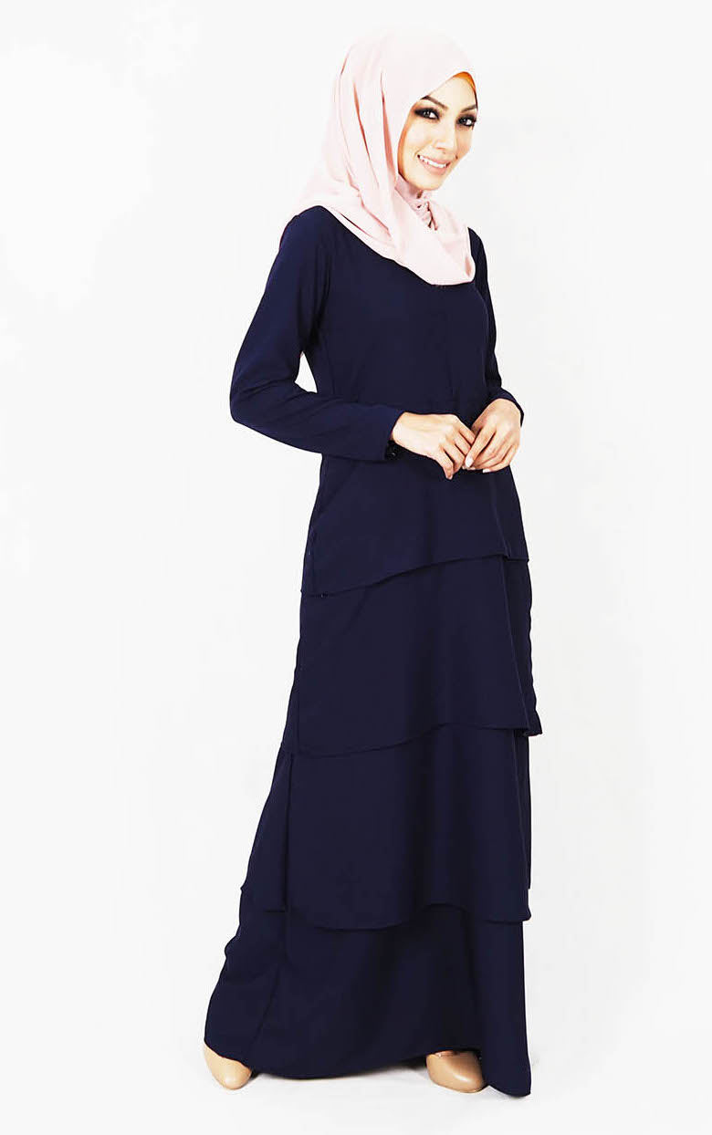 SW5008 Stylish Jubah (Maternity) Navy