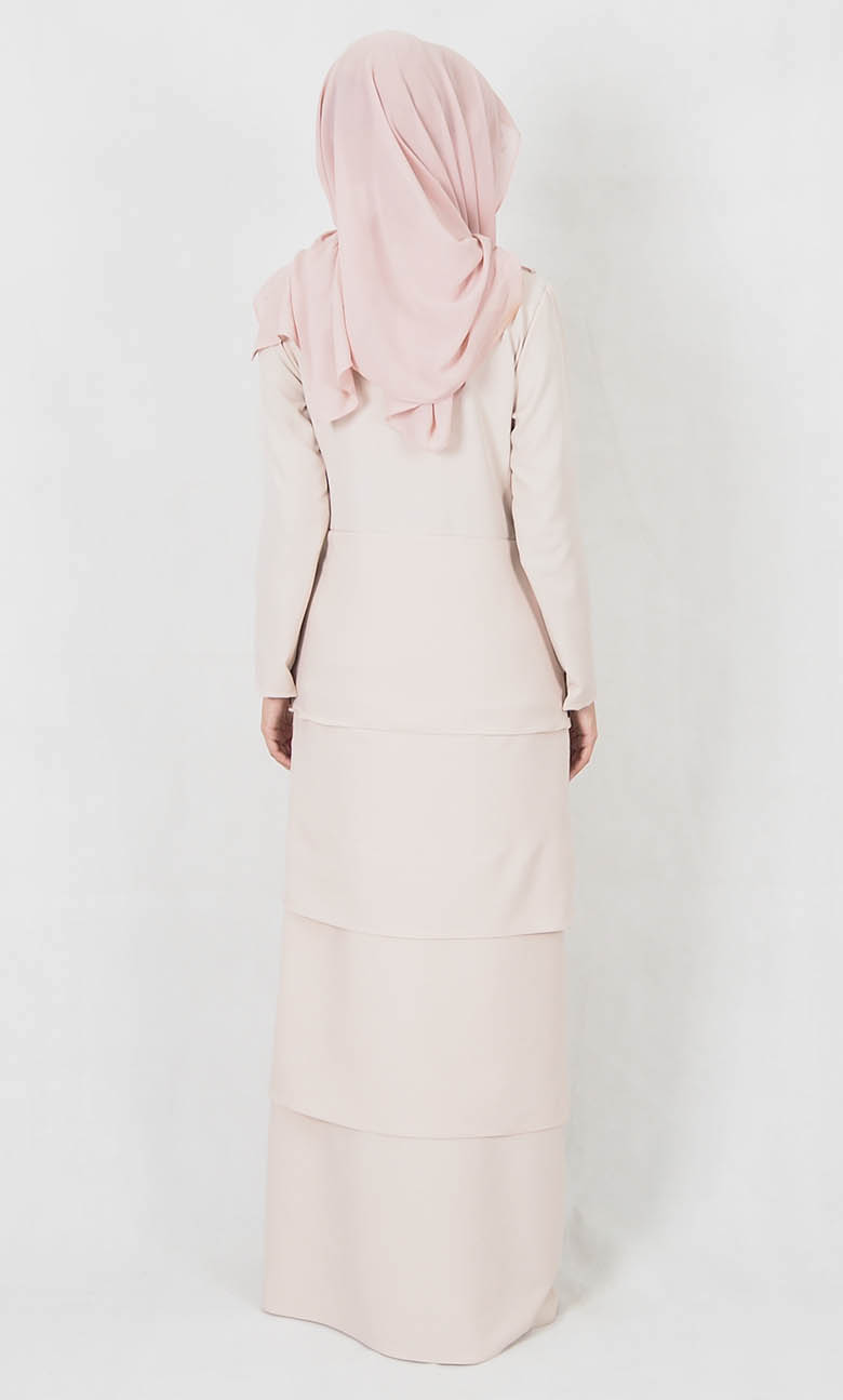 SW5008 Stylish Jubah (Maternity) Peach
