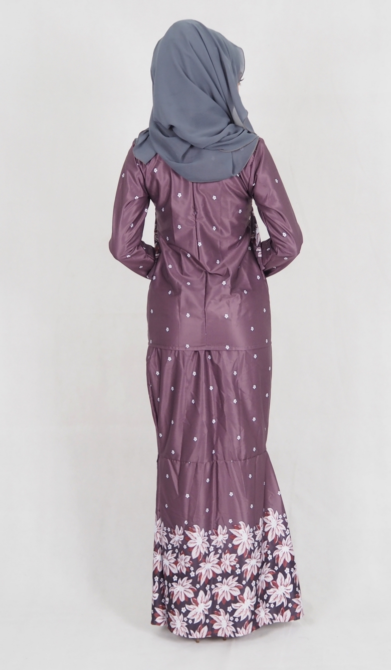 SW5010 Baju Kurung (Plus Size Maternity) Grey