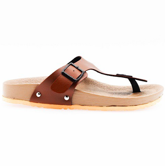 RS003 Comfort Slippers Brown