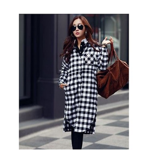 WT21577 Waist Tie Long Top White