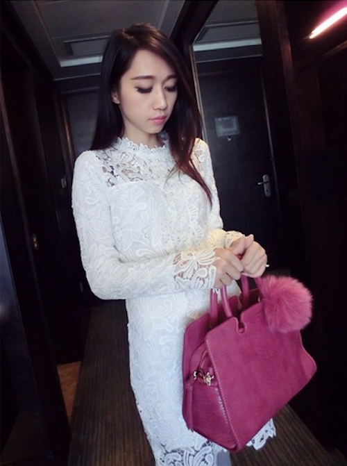 WD21600 Elegant Lace Dress White
