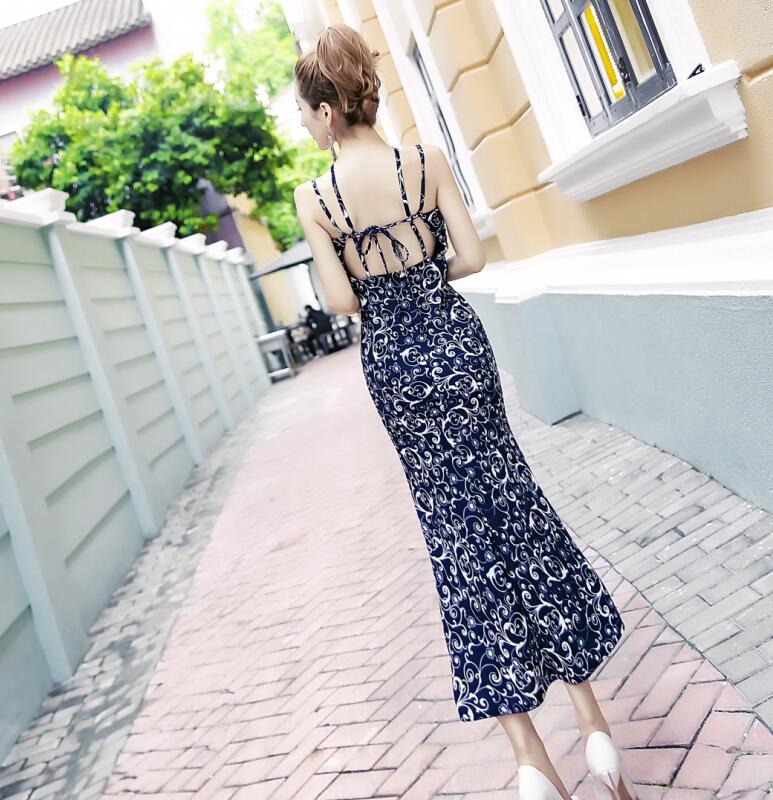 GW2254 Stylish Maxi Dress As Picture