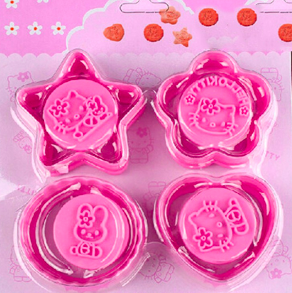 TC4011 Cartoon Biscuit Mold Pink