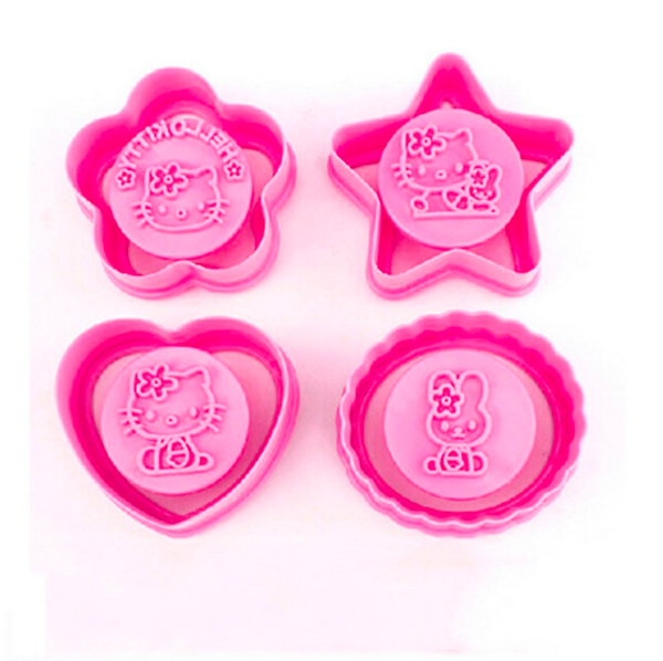 TC4011 Cartoon Biscuit Mold Pink