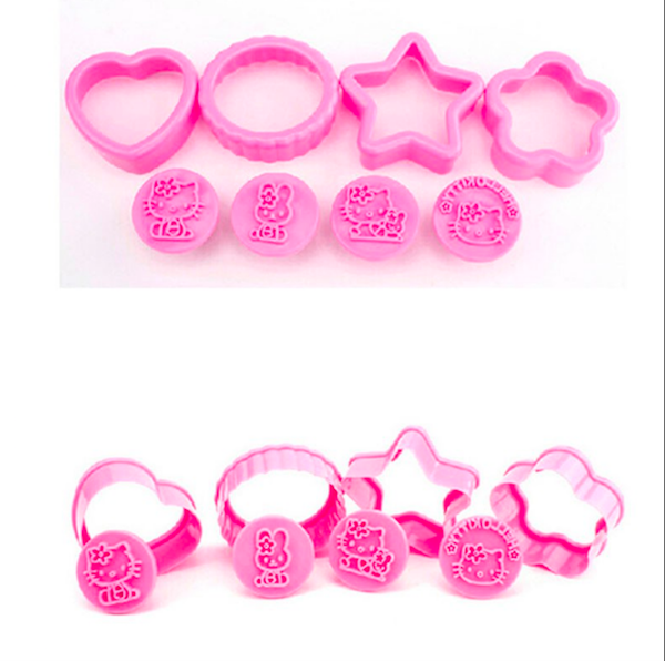 TC4011 Cartoon Biscuit Mold Pink