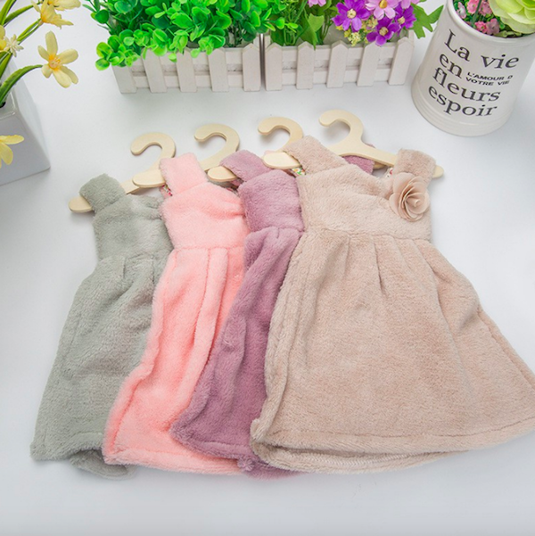 TC4019 Dress Design Hand Towel Pink