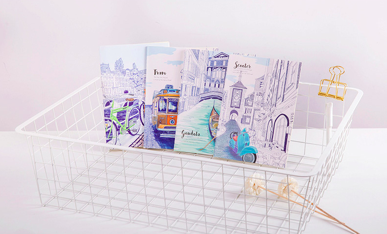 ST-507 Memo Diary Book Transport Series (8 in 1)