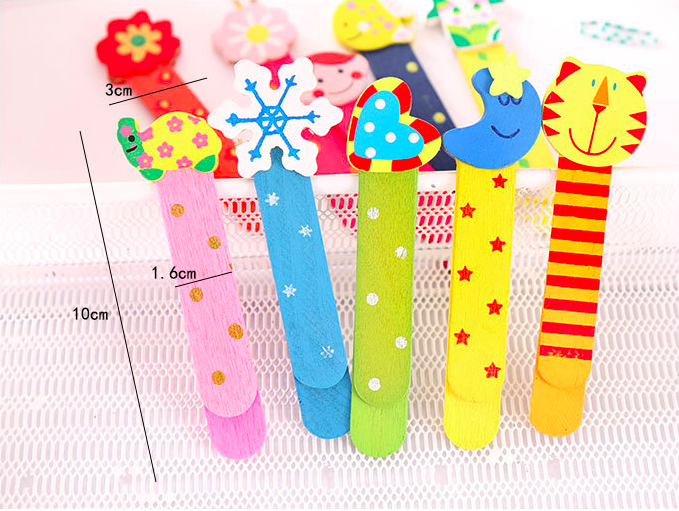 ST-510 Cute Kids Woody Bookmark (10 in 1)