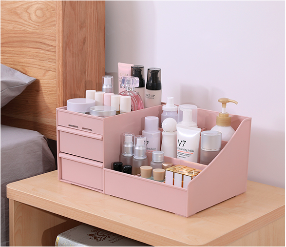 ST-521 Cosmetic Storage Box Pink