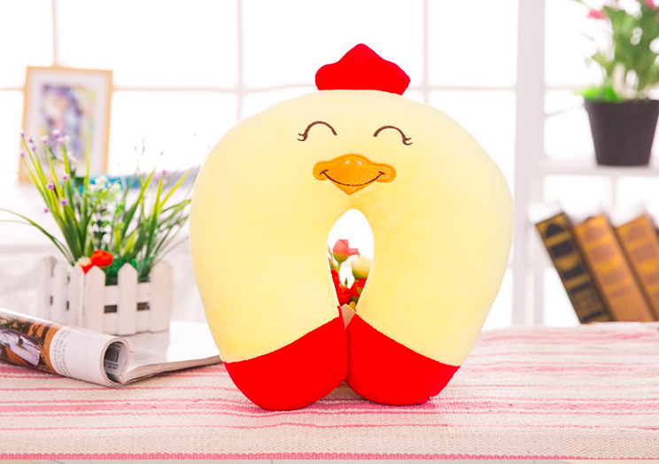 ST-533 Cute Chicken U-Shape Neck Pillow