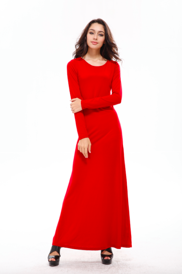BM71108 Basic Jubah Red