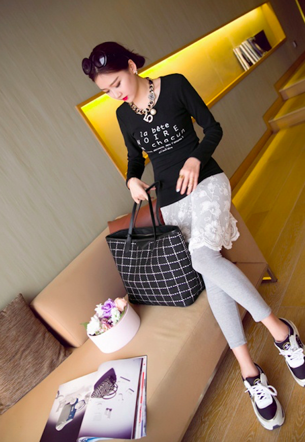 BM71124 Casual Stylish T-Shirt Black