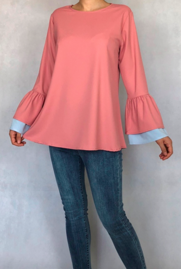 BM71128 Charming Blouse Pink