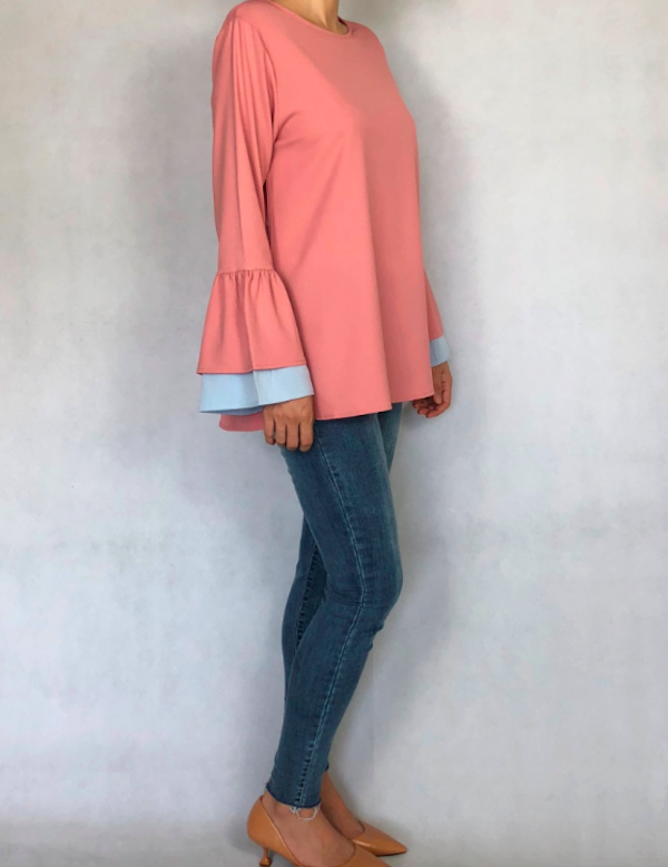 BM71128 Charming Blouse Pink