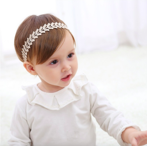 BS902 Leaves Baby Hairband As Picture