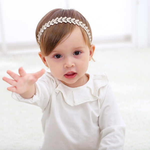 BS902 Leaves Baby Hairband As Picture