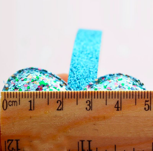 BS907 Baby Hairband Blue Star
