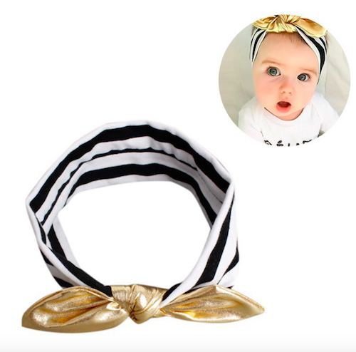 BS908 Turban Knot Baby Hairband As Picture