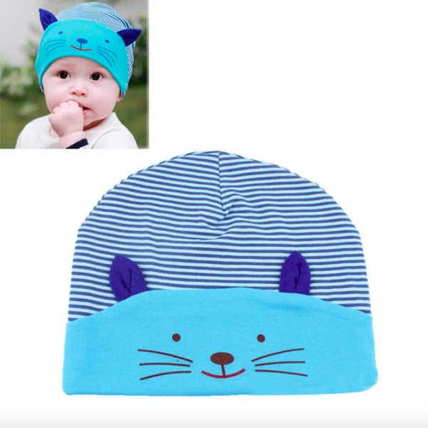 BS910 Unisex Cute 3D Hat Blue